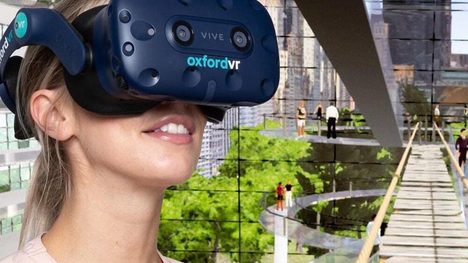 Forbes: Automated Virtual Reality Therapy Pioneer Oxford VR Secures Record $12.5 Million Investment